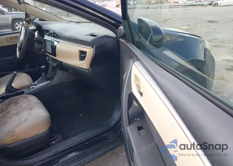 2014 Toyota Corolla Le z USA, uszkodzony, nr VIN 2T1BURHE9EC116487